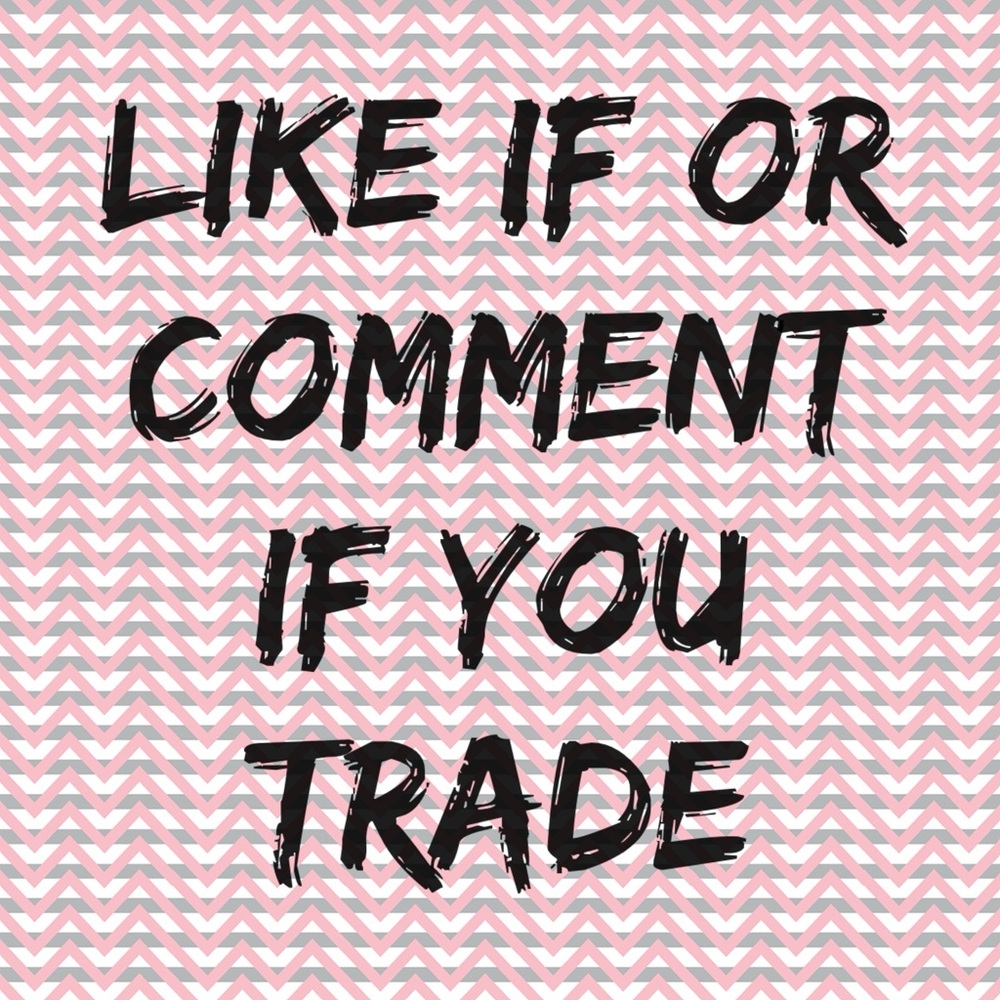YOU WANT TO TRADE?